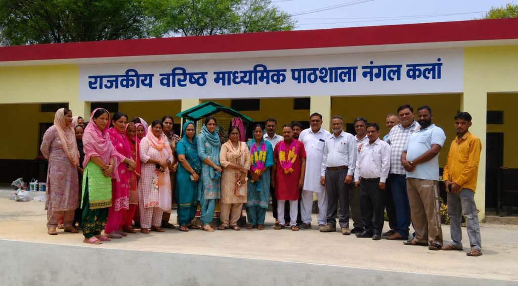 100 Exam Result for Government Senior Secondary School Nangal Kalan All Students Pass with First Division